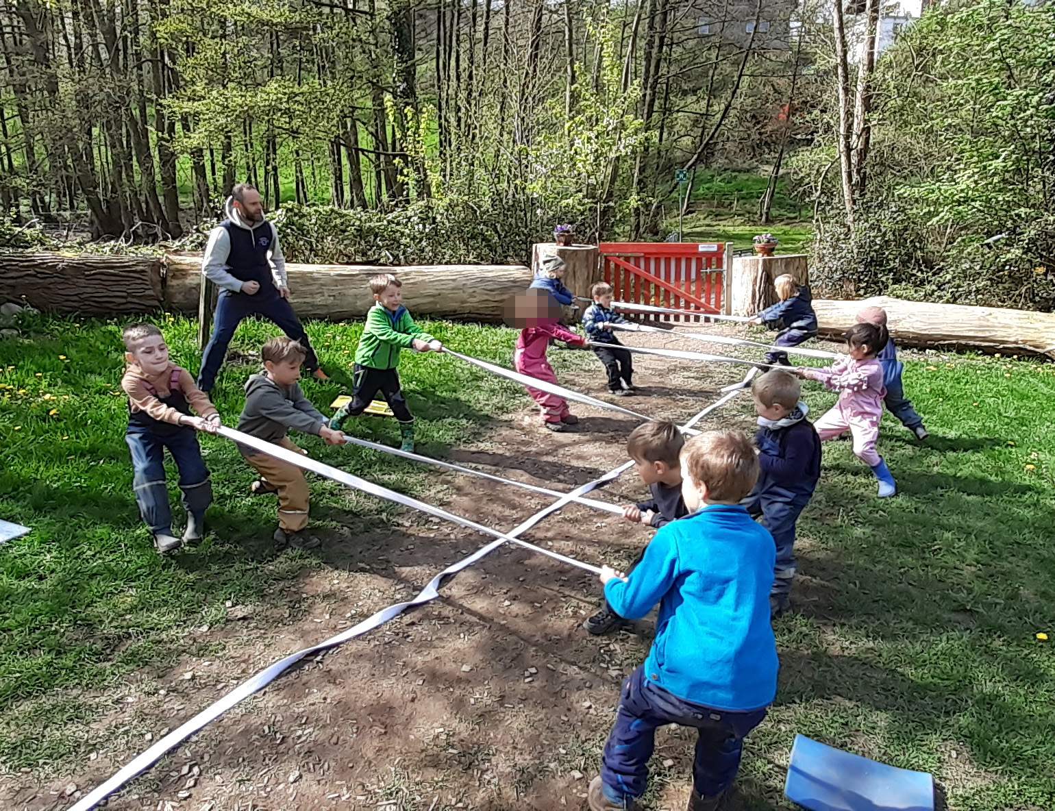 Projekt „Ringen und Raufen“ im Nimmersatt