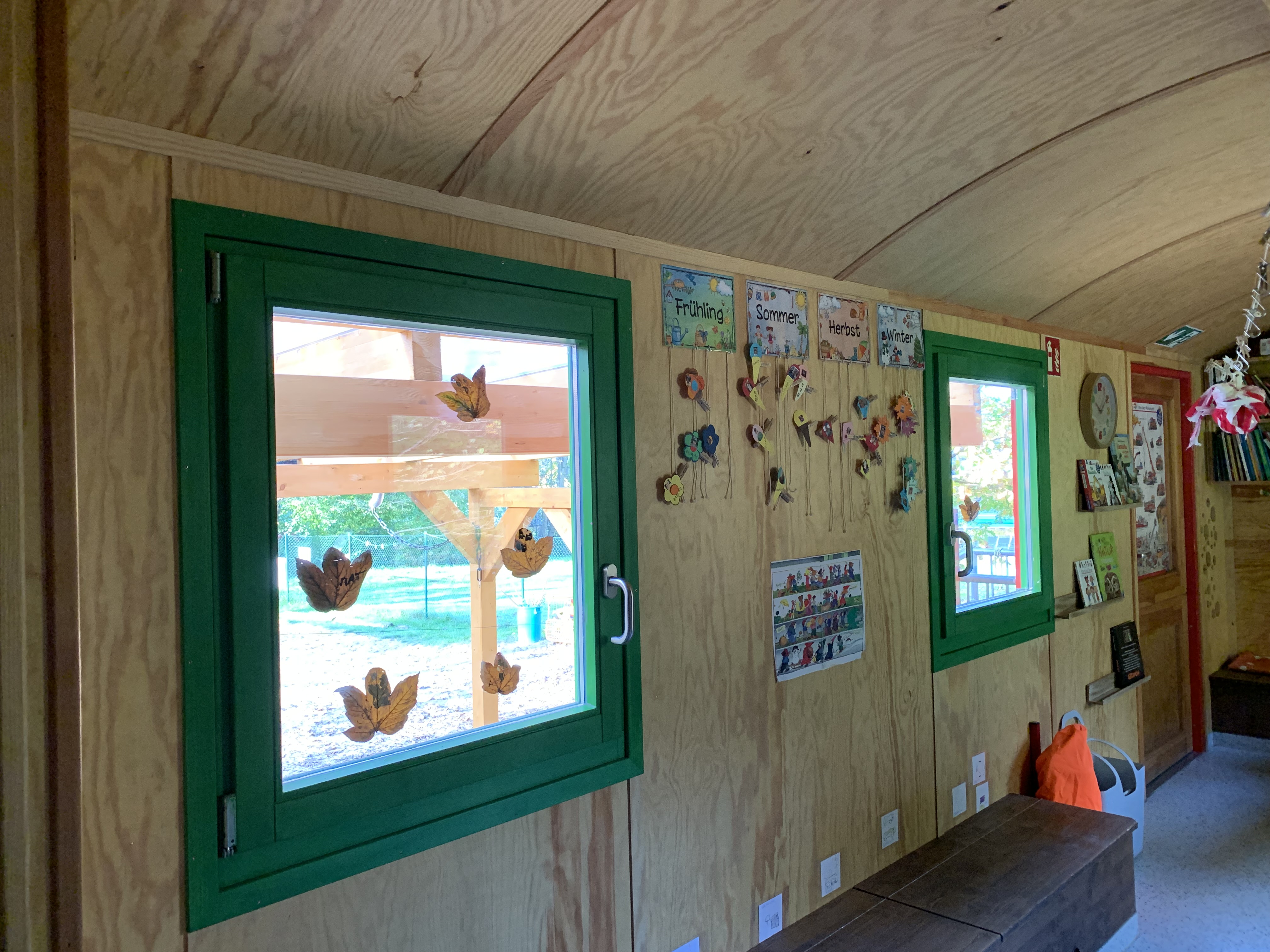 Naturkindergarten_Innenansicht Bauwagen