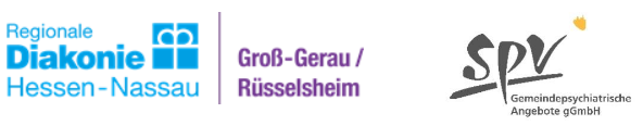 Logo der Regionalen Diakonie Hessen-Nassau und des SPV