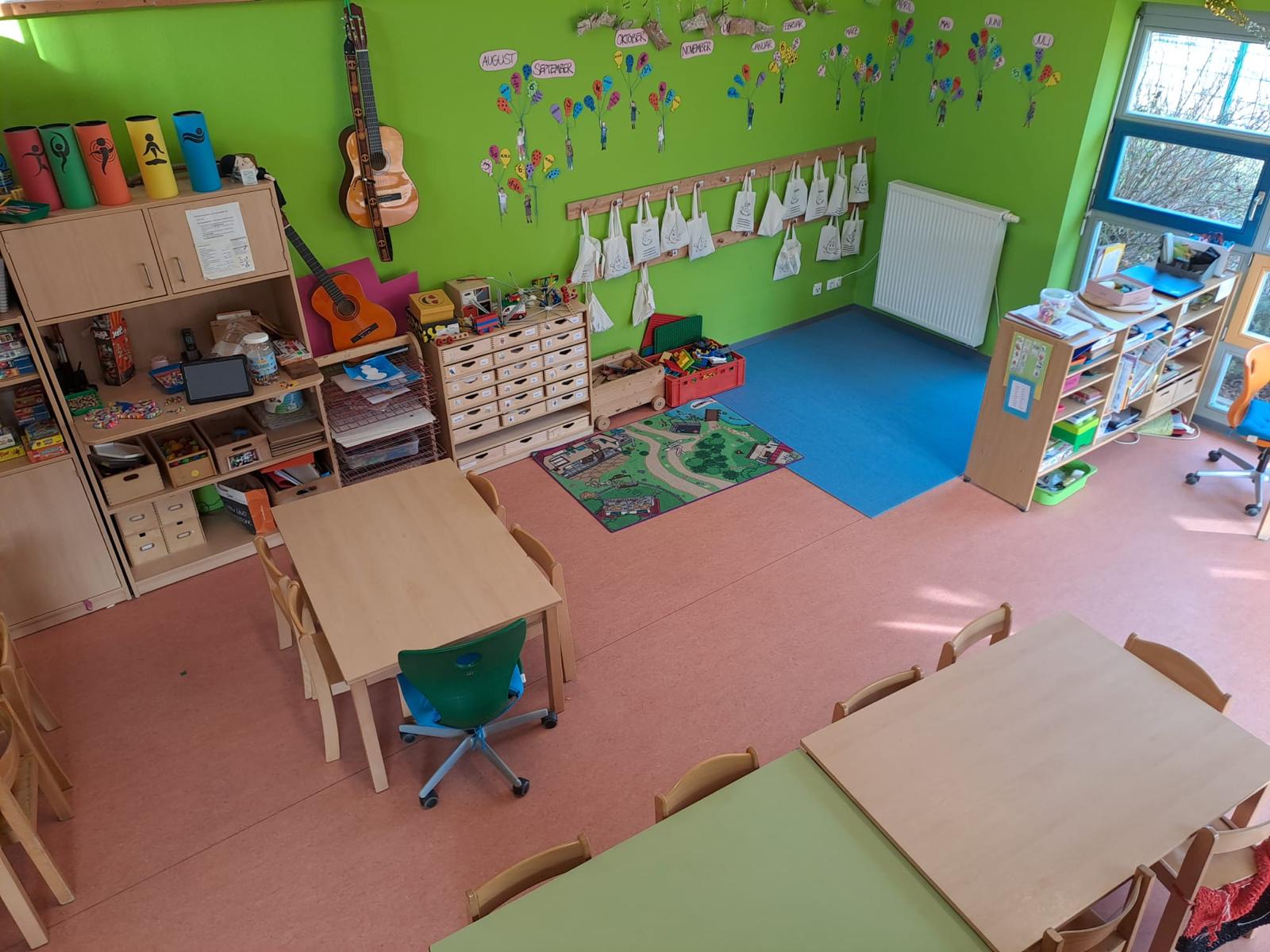 Kita Villa Kunterbunt Waschraum