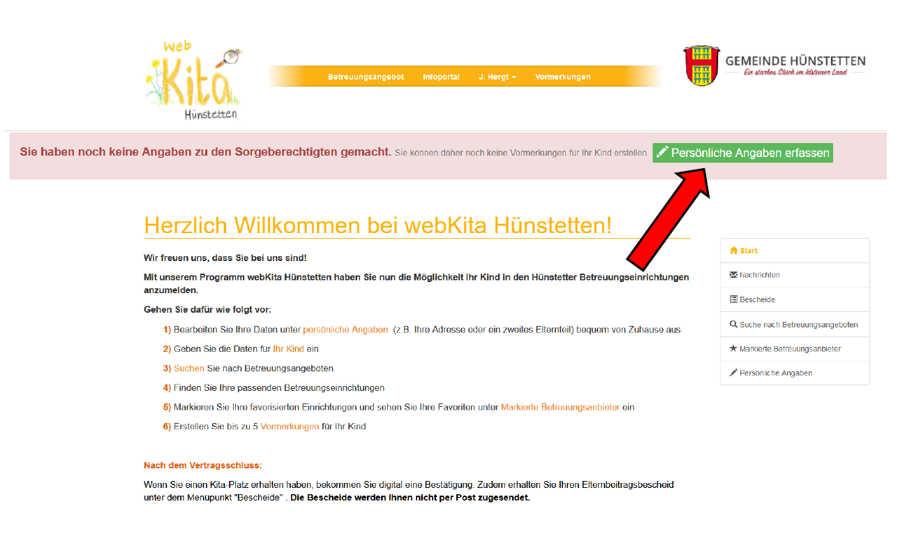Benutzerkonto Login