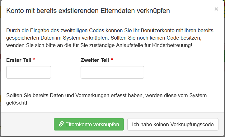 Benutzerkonto Login