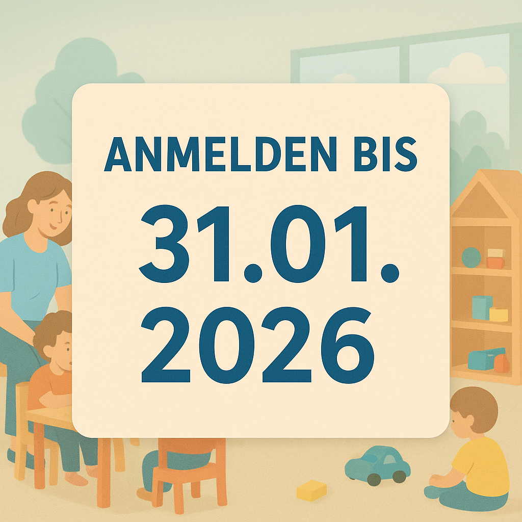 Anmelden bis 31.01.2026