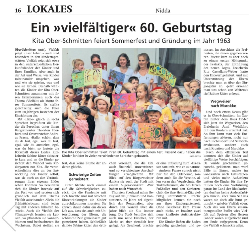 Ein vielfältiger 60. Geburtstag