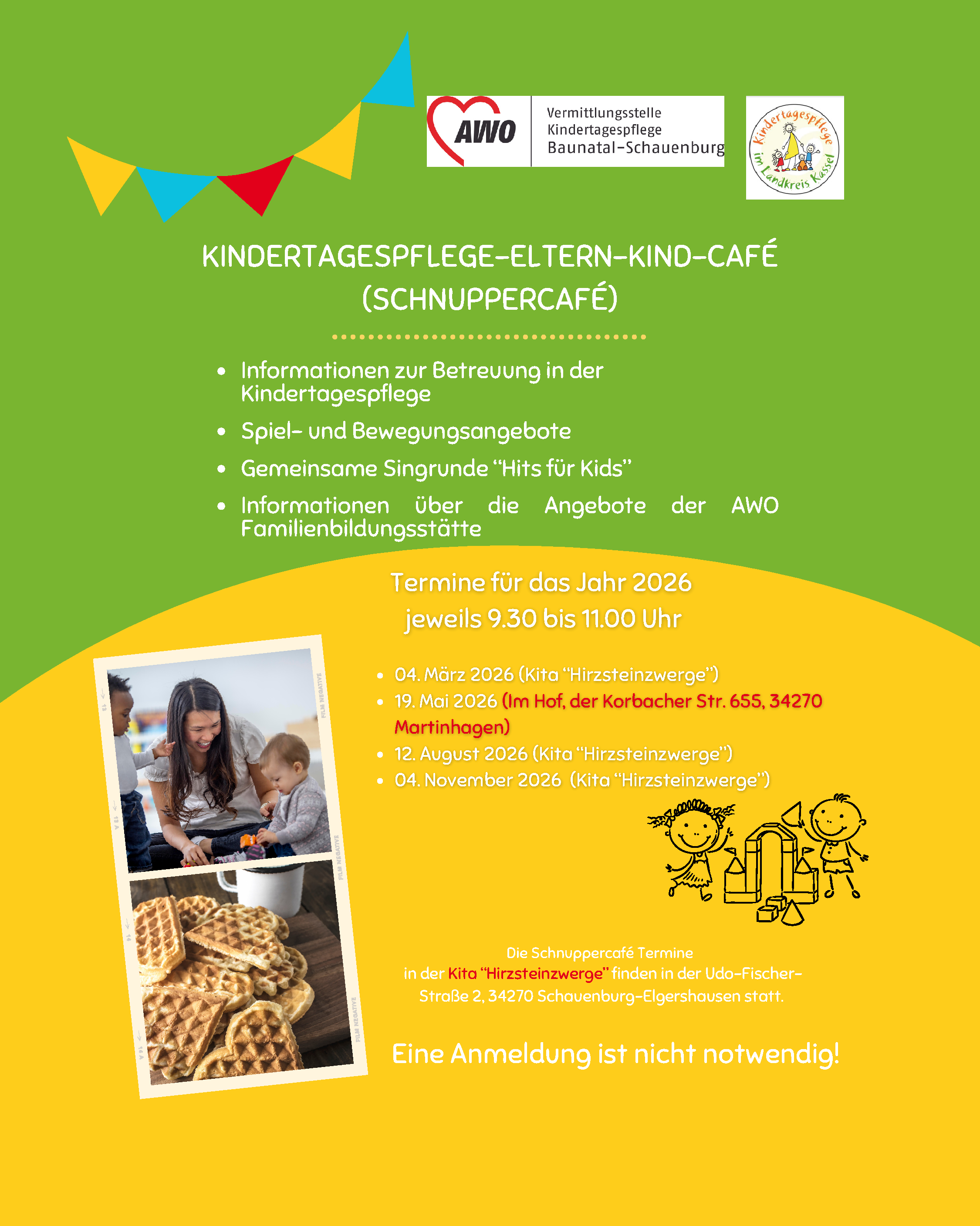 Werbung Schnuppecafe 2026