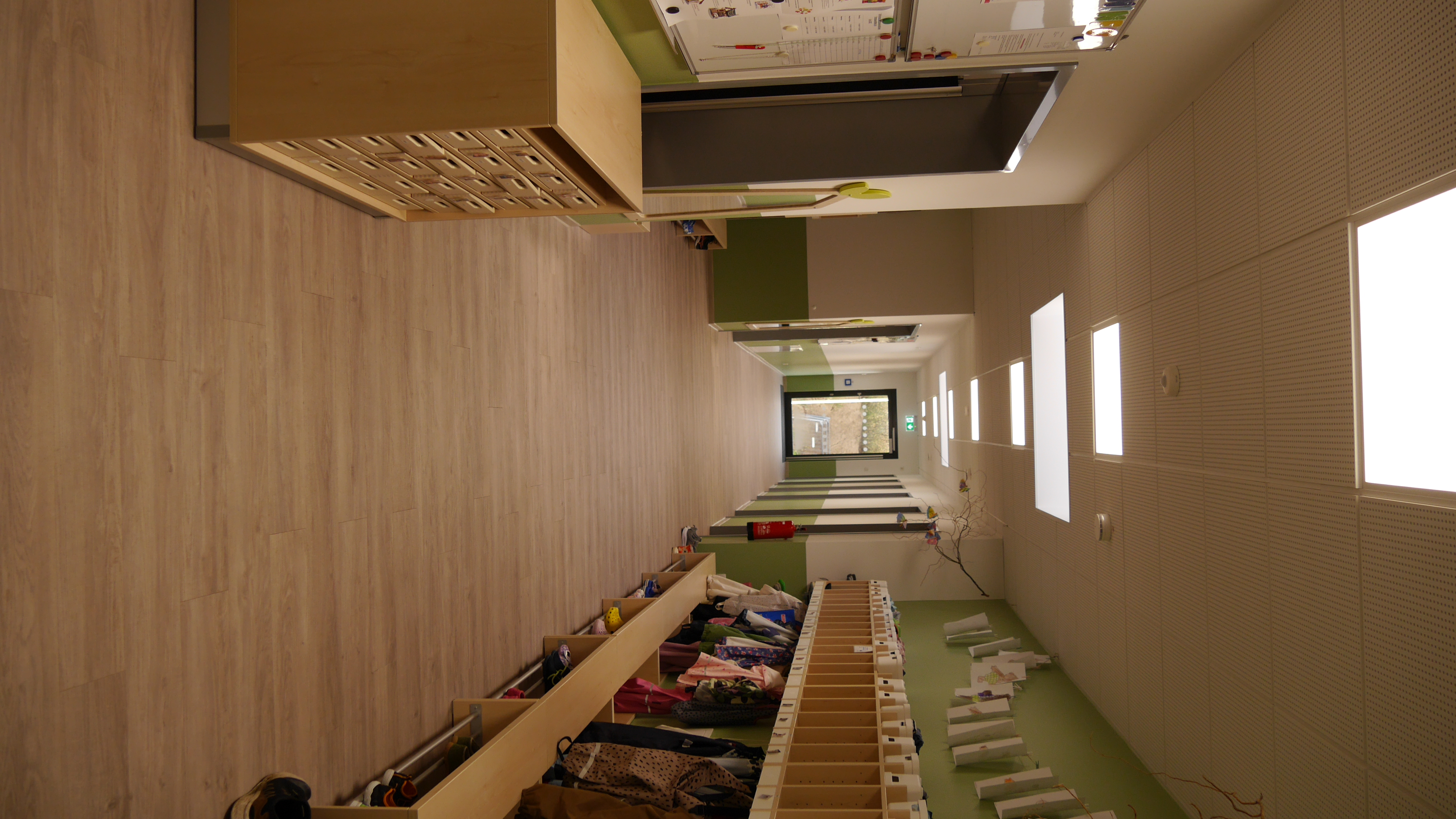 Garderobe hinten