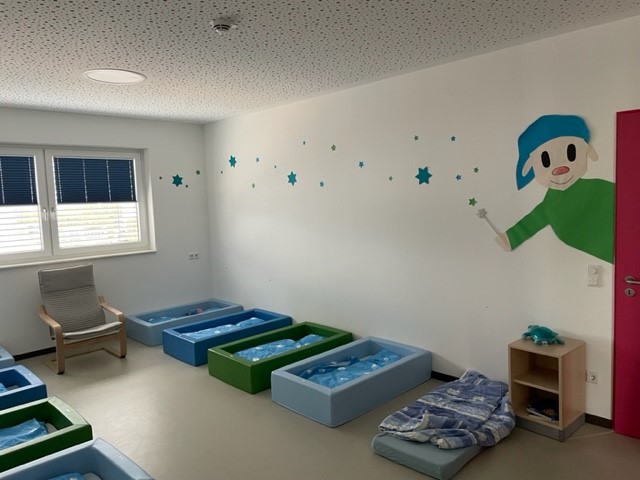 Hirzsteinzwerge Schlafraum