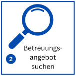 Betreuungsplatz online Lupe mit Nummer&#43;Text.153pixel