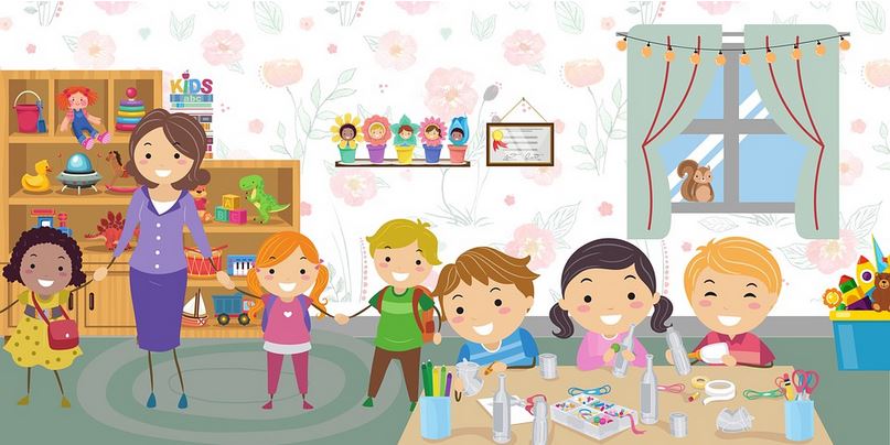 Kindergarten Illustration