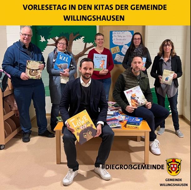 Vorlesetag in den Kitas